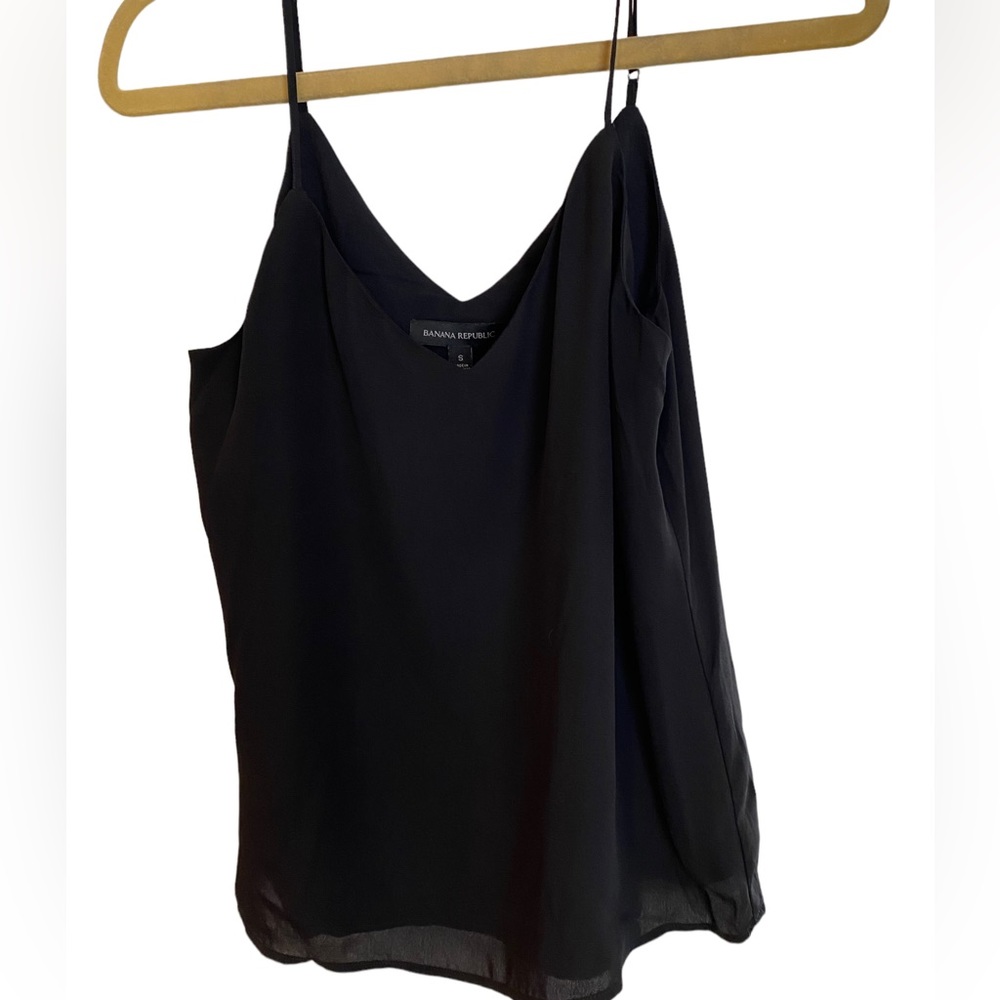 Banana Republic Black Tank Top Size Small